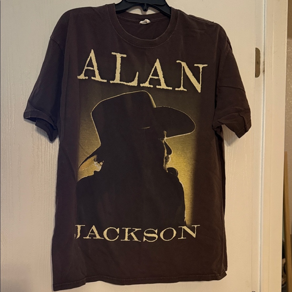 Alan Jackson Brown T-Shirt